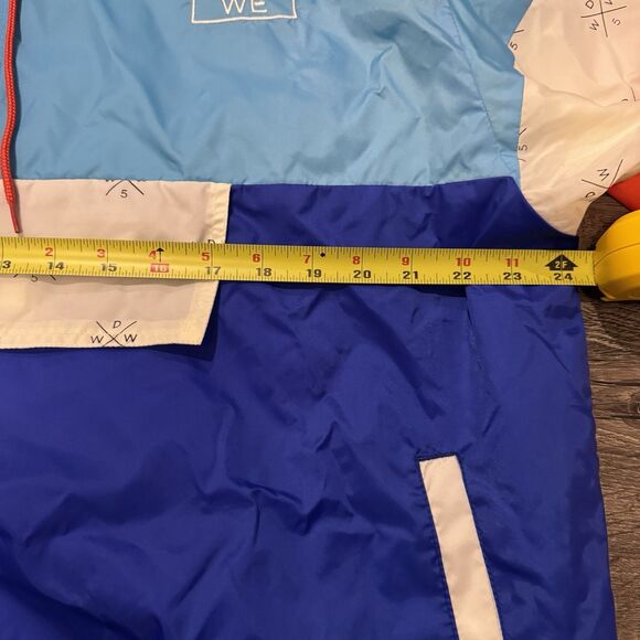 WHY DON’T WE Tour Windbreaker Jacket Size Large LOGO Spell Out Raincoat WDW - Picture 8 of 10